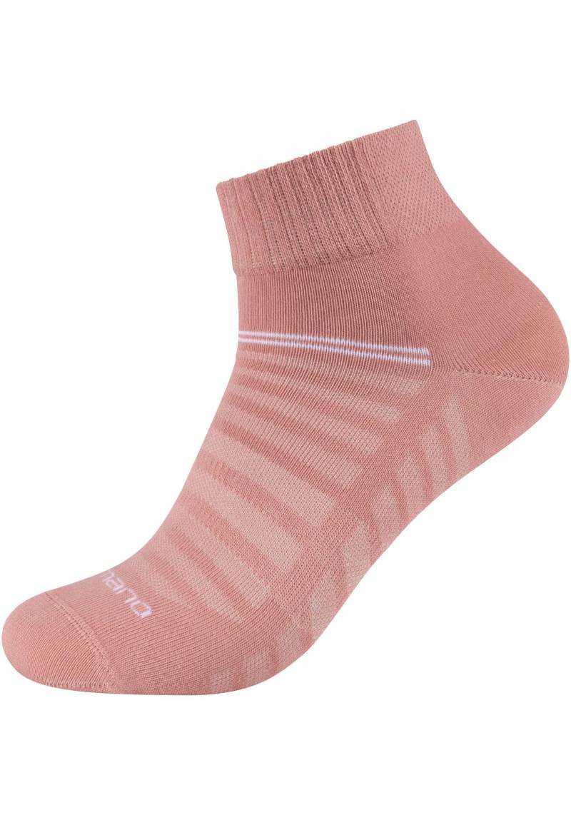 Camano Kurzsocken »mesh ventilation«, (10er Pack), mit harmonischer Farbverlauf-Optik von CAMANO