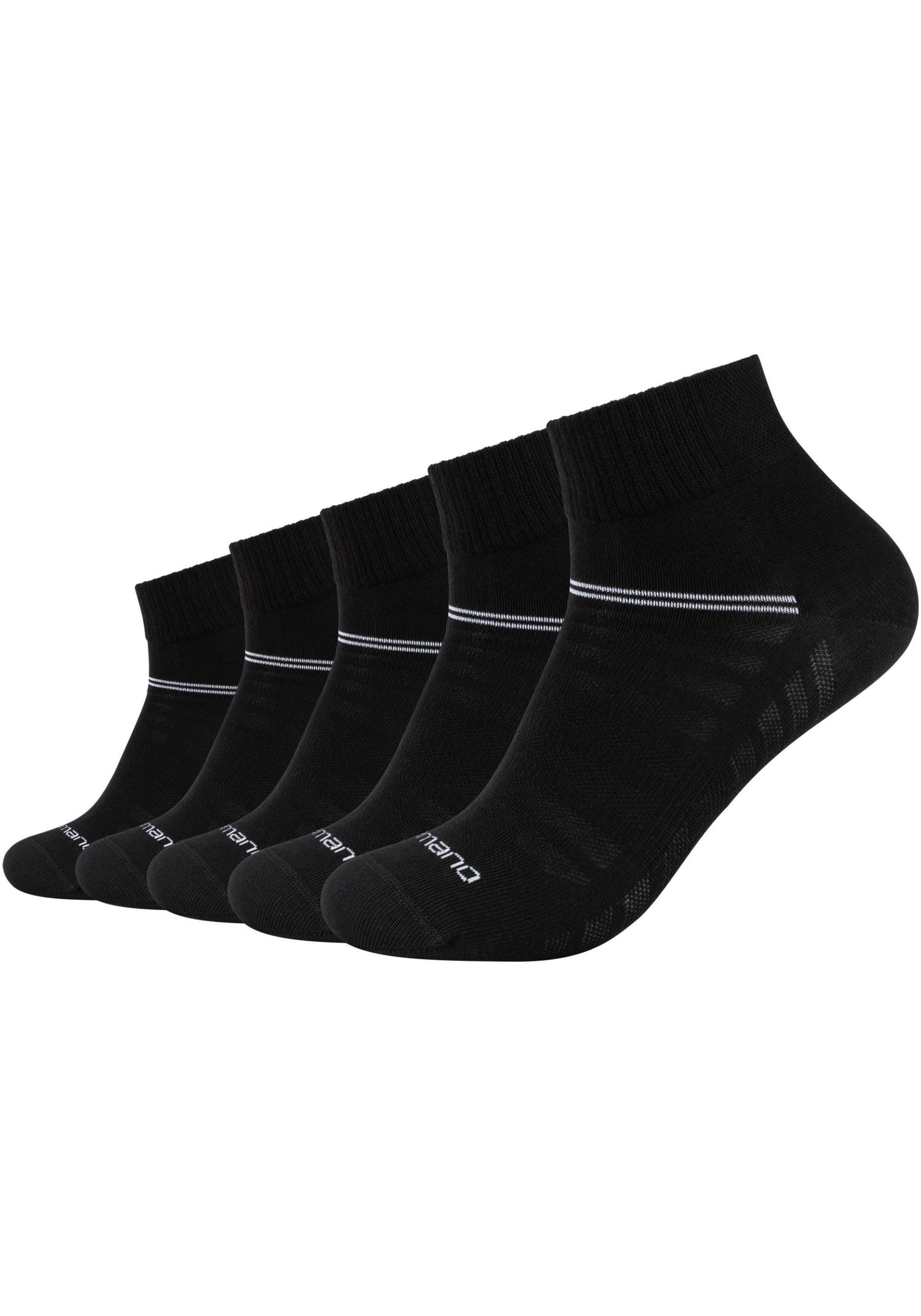 Camano Kurzsocken »mesh ventilation«, (10er Pack), mit harmonischer Farbverlauf-Optik von CAMANO