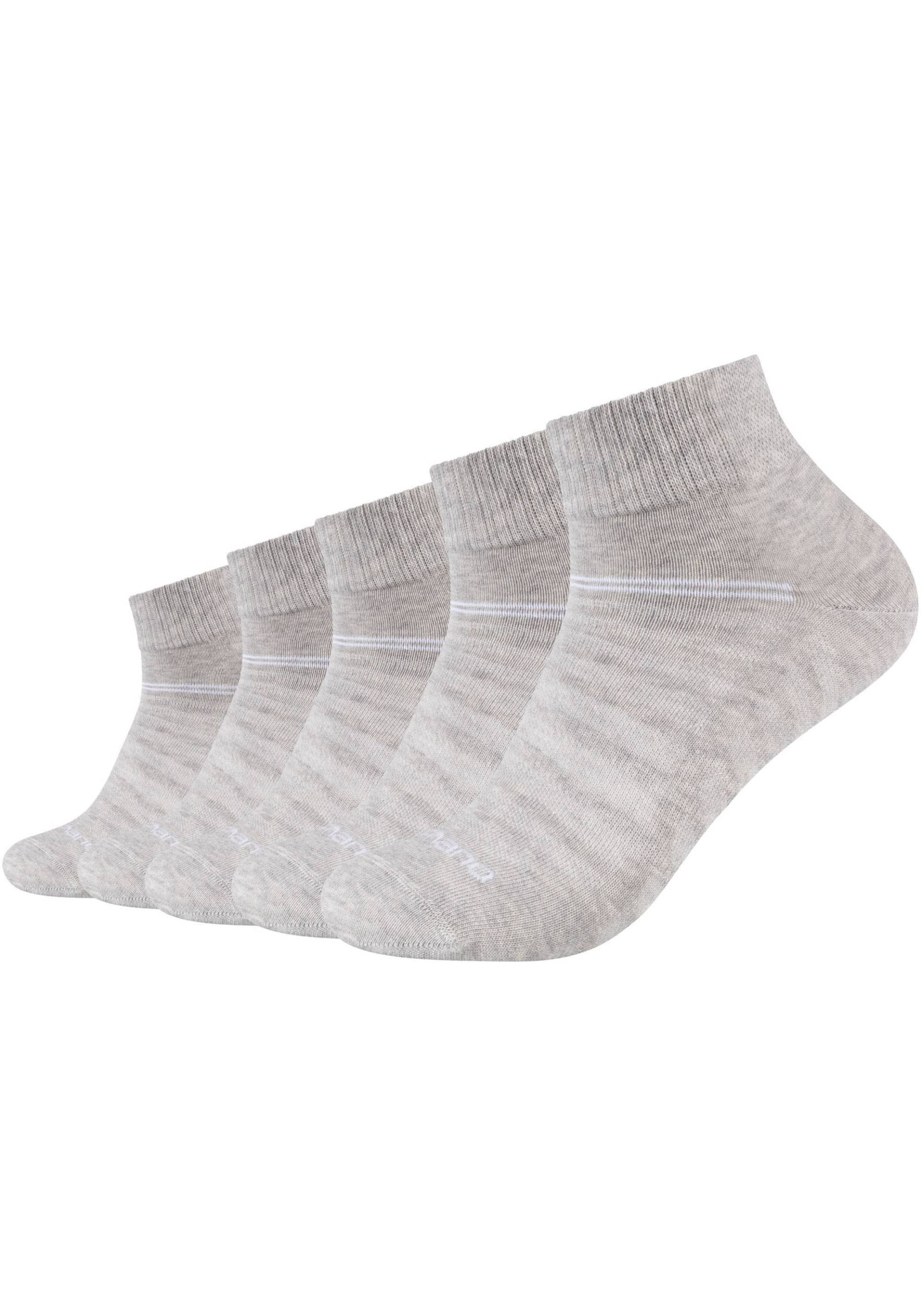 Camano Kurzsocken »mesh ventilation«, (10er Pack), mit harmonischer Farbverlauf-Optik von CAMANO