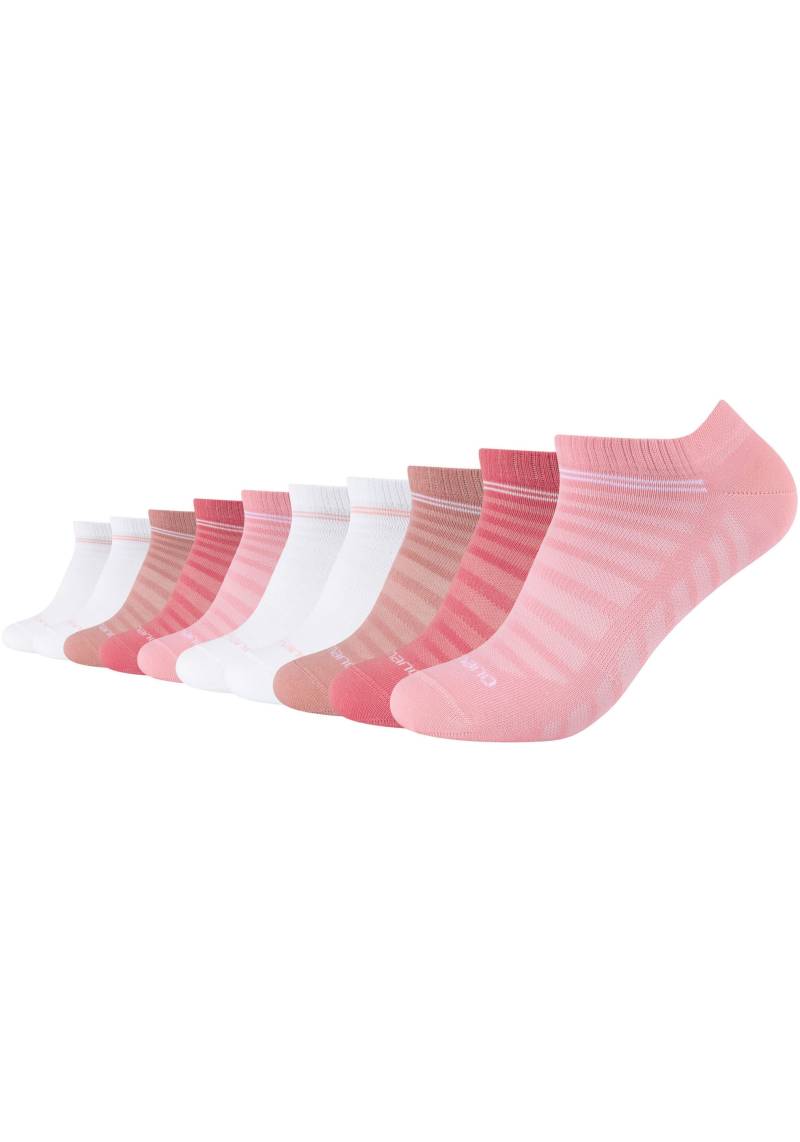 Camano Kurzsocken »mesh ventilation«, (10er Pack), mit modischen Streifenmustern von CAMANO