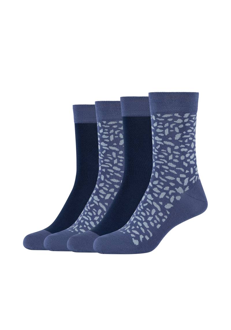 Camano Langsocken, (4er Pack), mit attraktivem Musterdesign von CAMANO