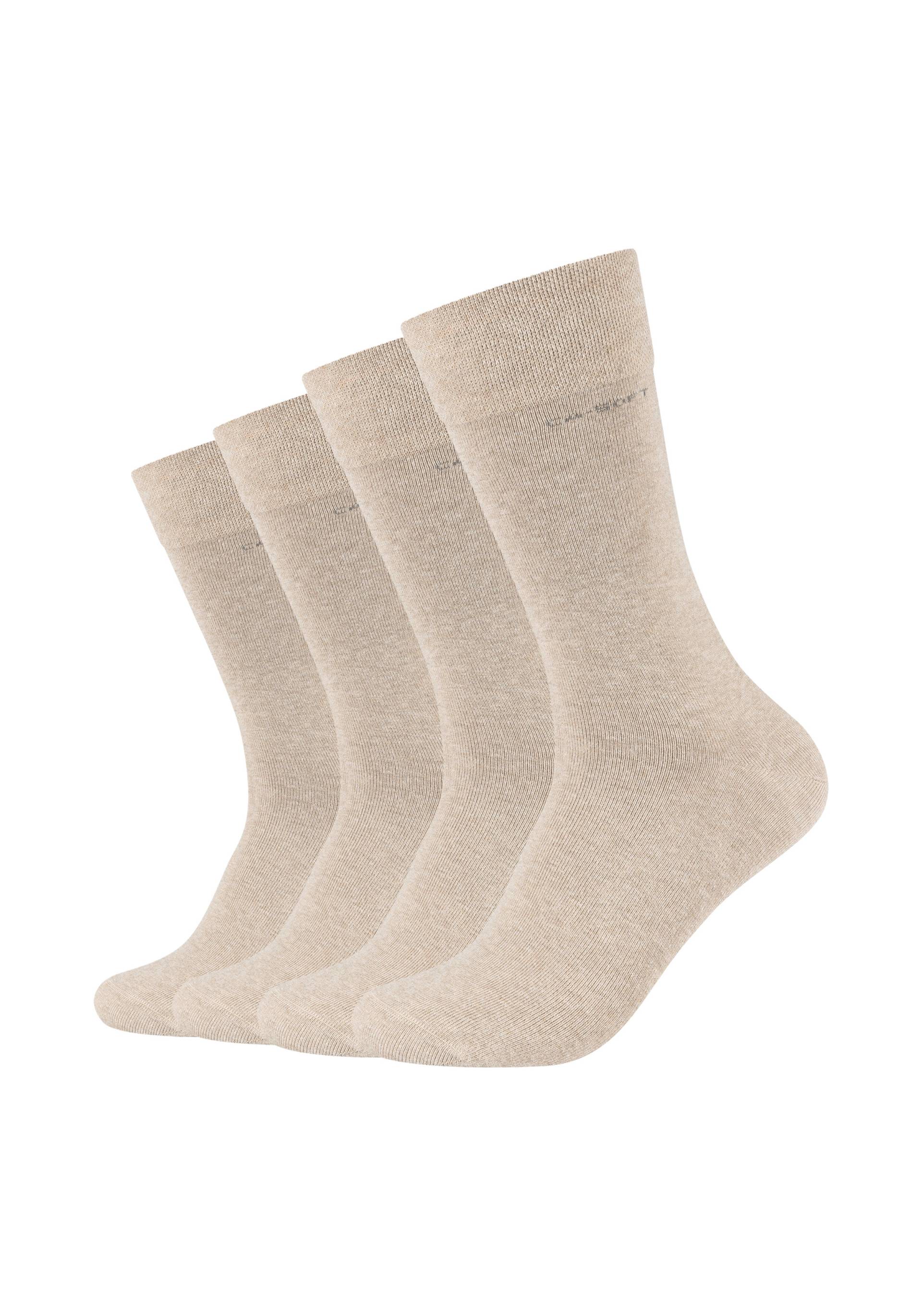 Camano Langsocken »ca-soft«, (4er Pack), Verstärkte Ferse und Spize von CAMANO