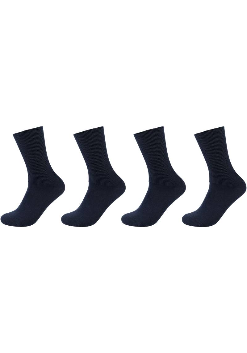 Camano Diabetikersocken, (4er Pack), Superweiche Bündchen, Venenfreundliche Socken von CAMANO