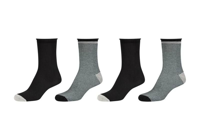 Camano Langsocken »mit verstärkter Ferse«, (4er Pack), mit hautfreundlichem Gewebe von CAMANO