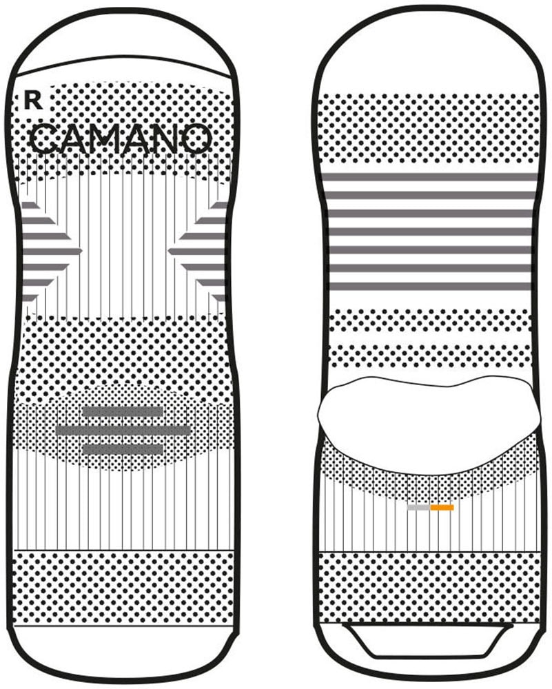 Camano Kurzsocken »function«, (4er Pack), Performance Socks, Fussgewölbe-Stütze, gepolsterte Sohle von CAMANO