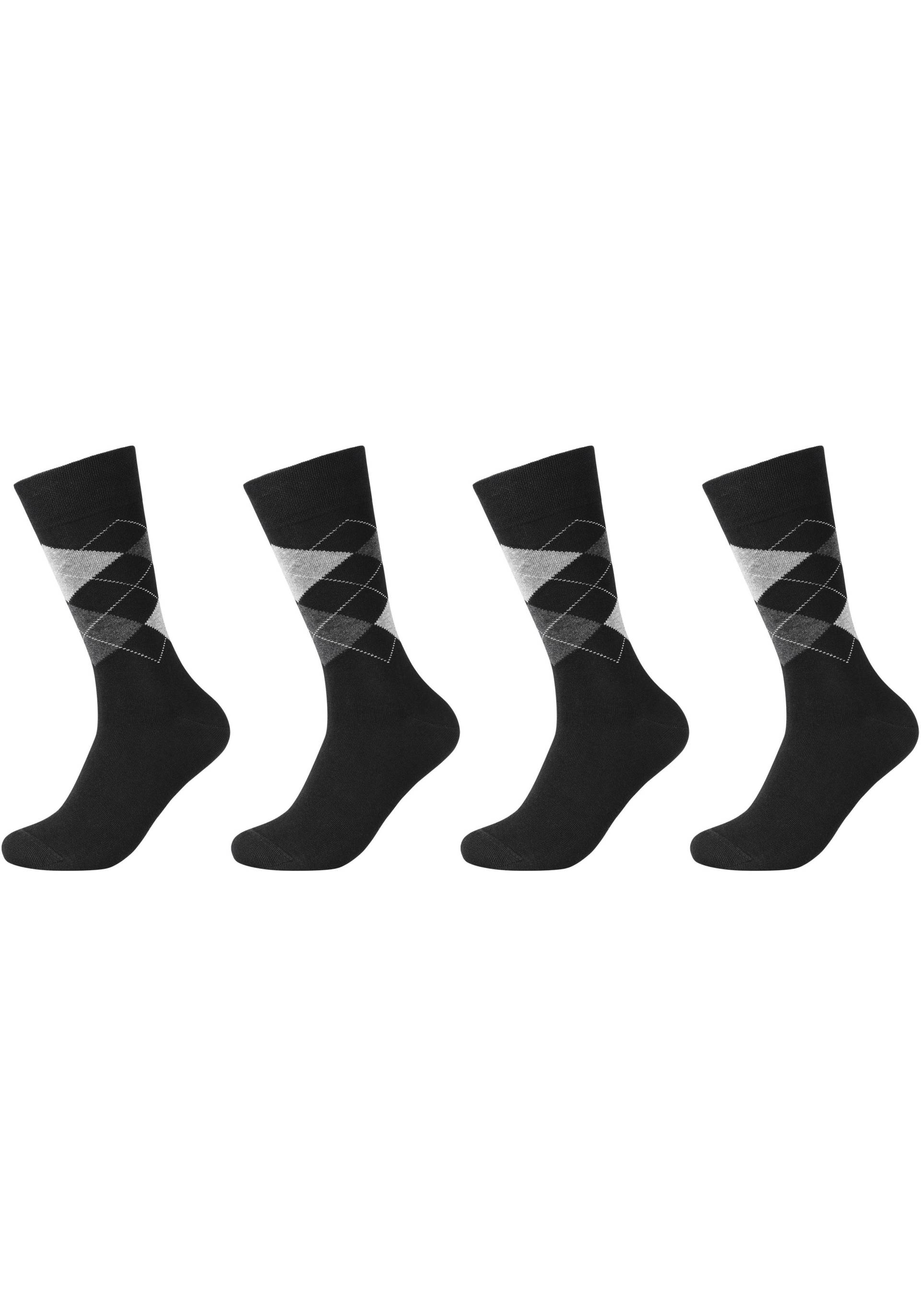 Camano Socken »ca-soft«, (4er Pack), mit Komfortbund von CAMANO