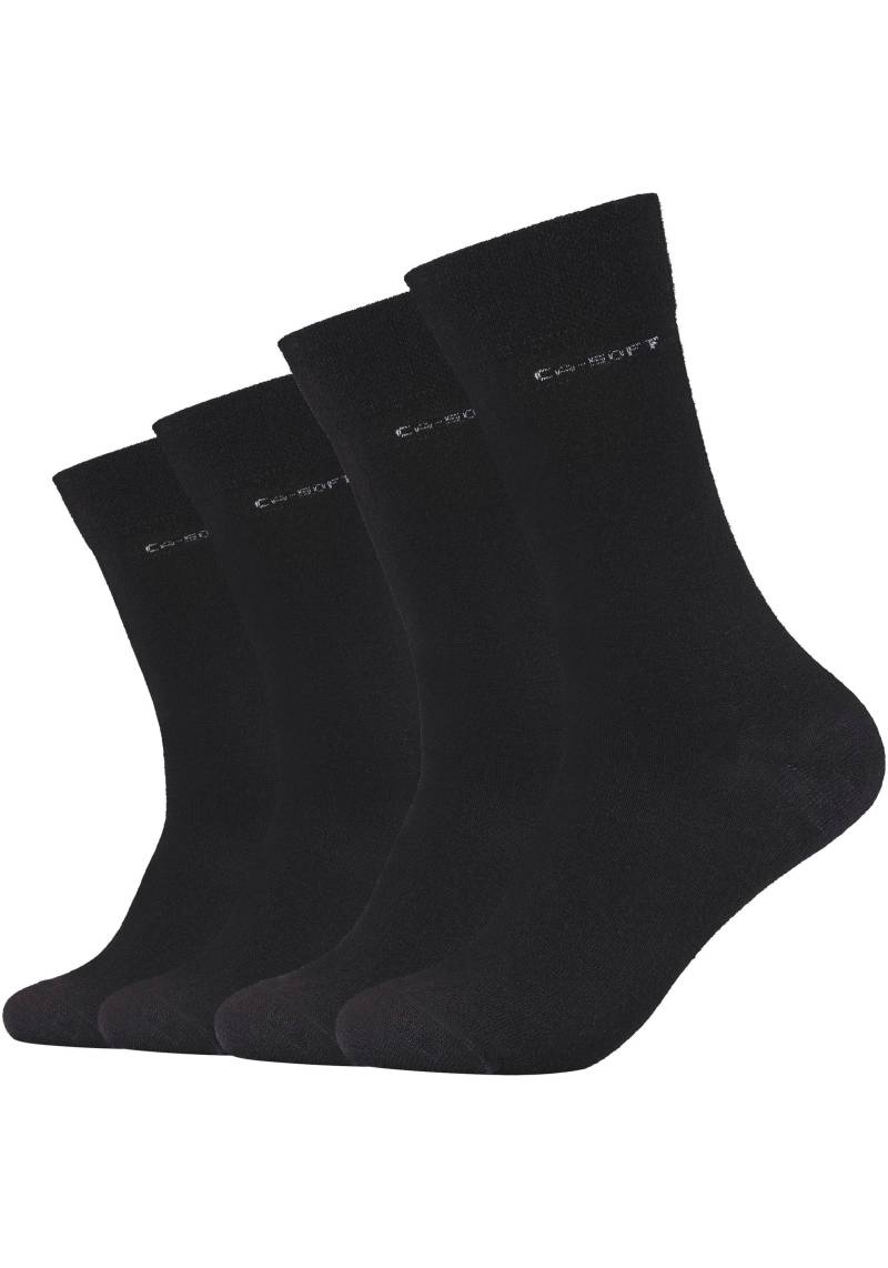 Camano Socken »ca-soft«, (4er Pack), mit hohem Wollanteil von CAMANO