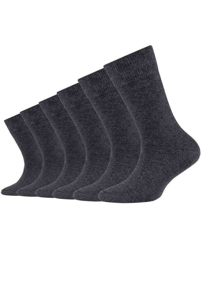 Camano Socken, (6er Pack), mit Komfortbund und gepolsterten Zehen-/Fersenbereich von CAMANO