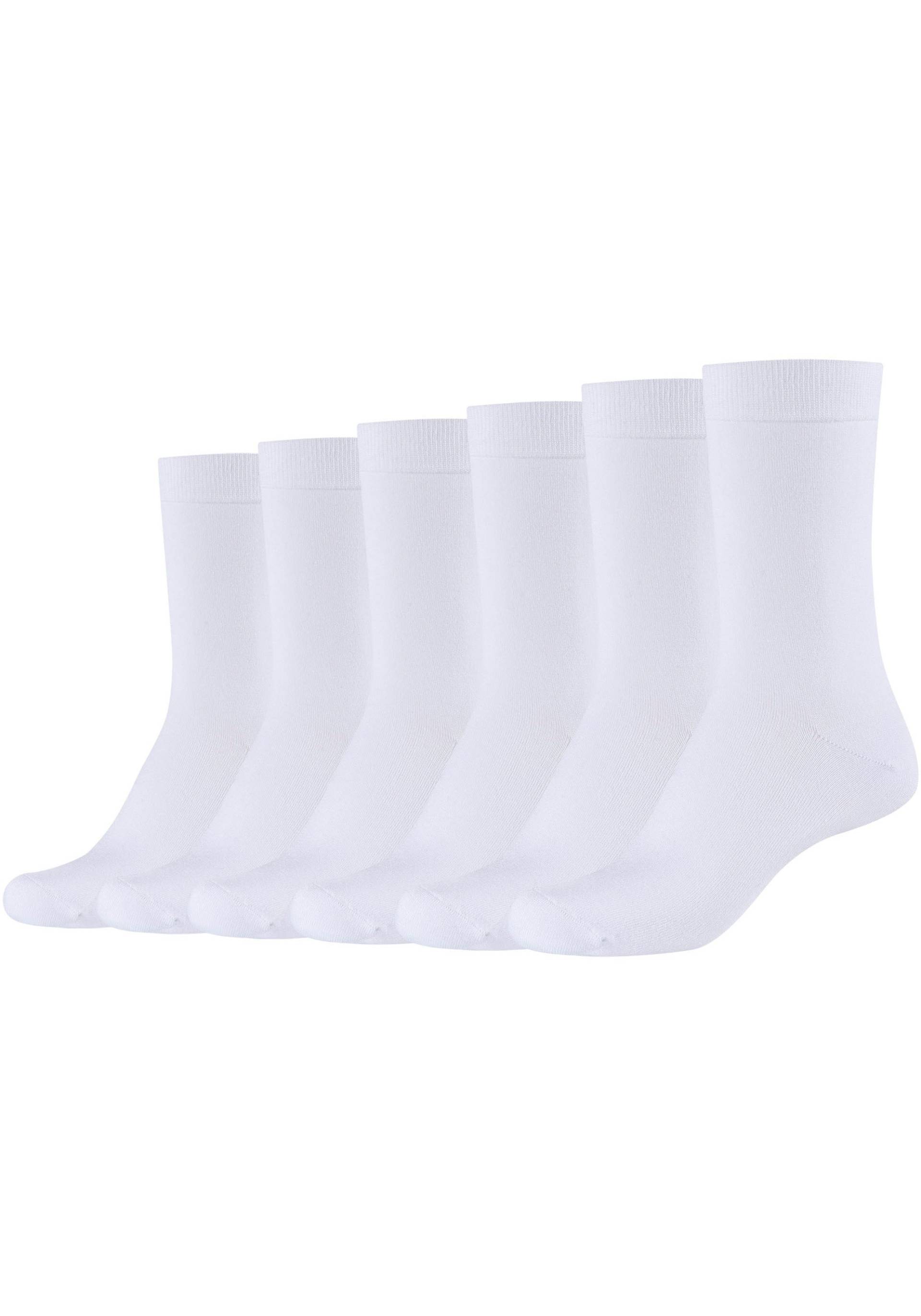 Camano Socken »silky touch«, (6er Pack), Mit hangekettelter Zehennaht von CAMANO