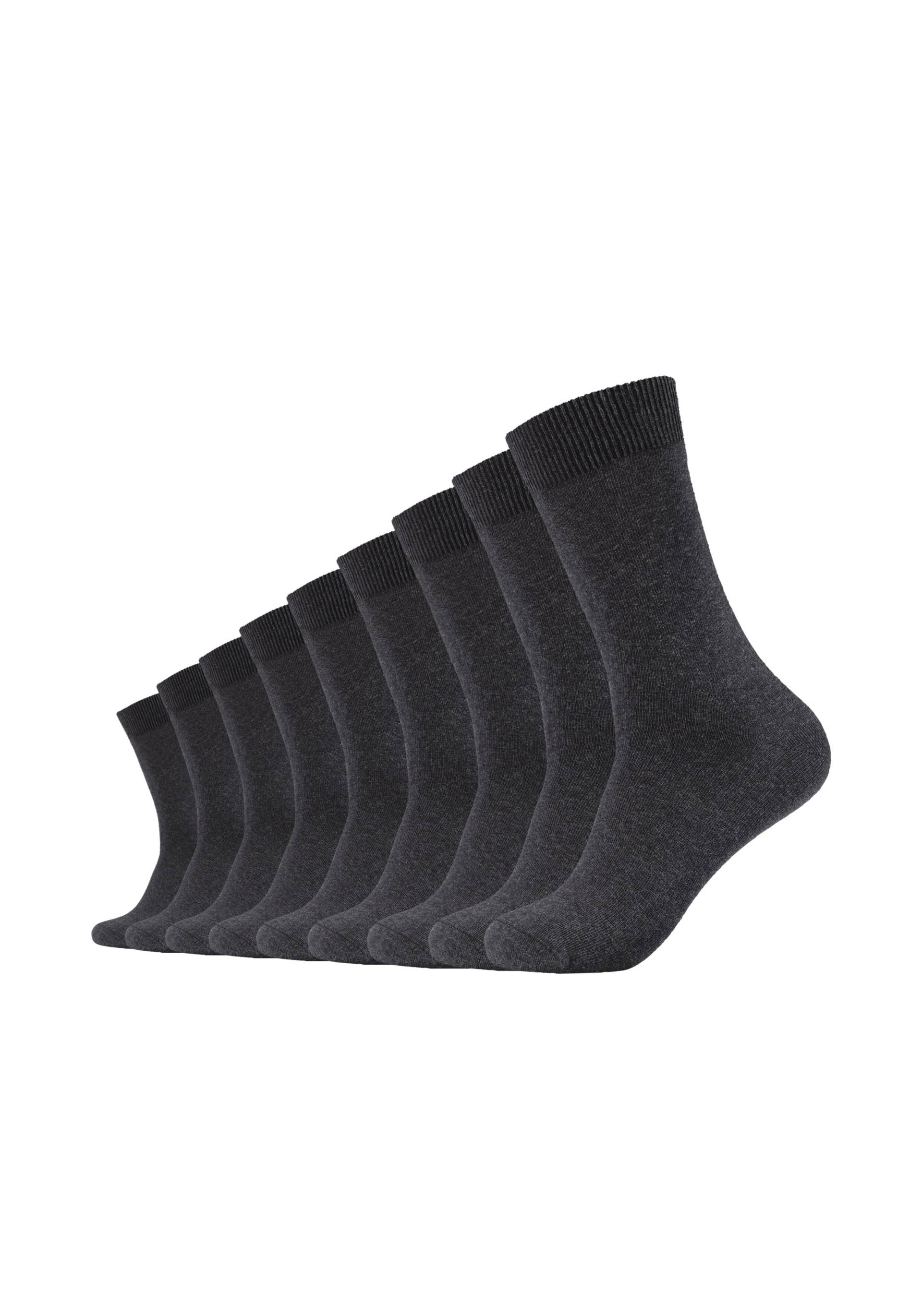 Camano Socken »comfort«, (9er Pack), mit verstärktem Fersen- und Zehenbereich von CAMANO