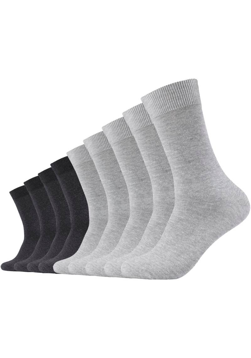 Camano Socken, (9er Pack), mit verstärktem Fersen- und Zehenbereich von CAMANO