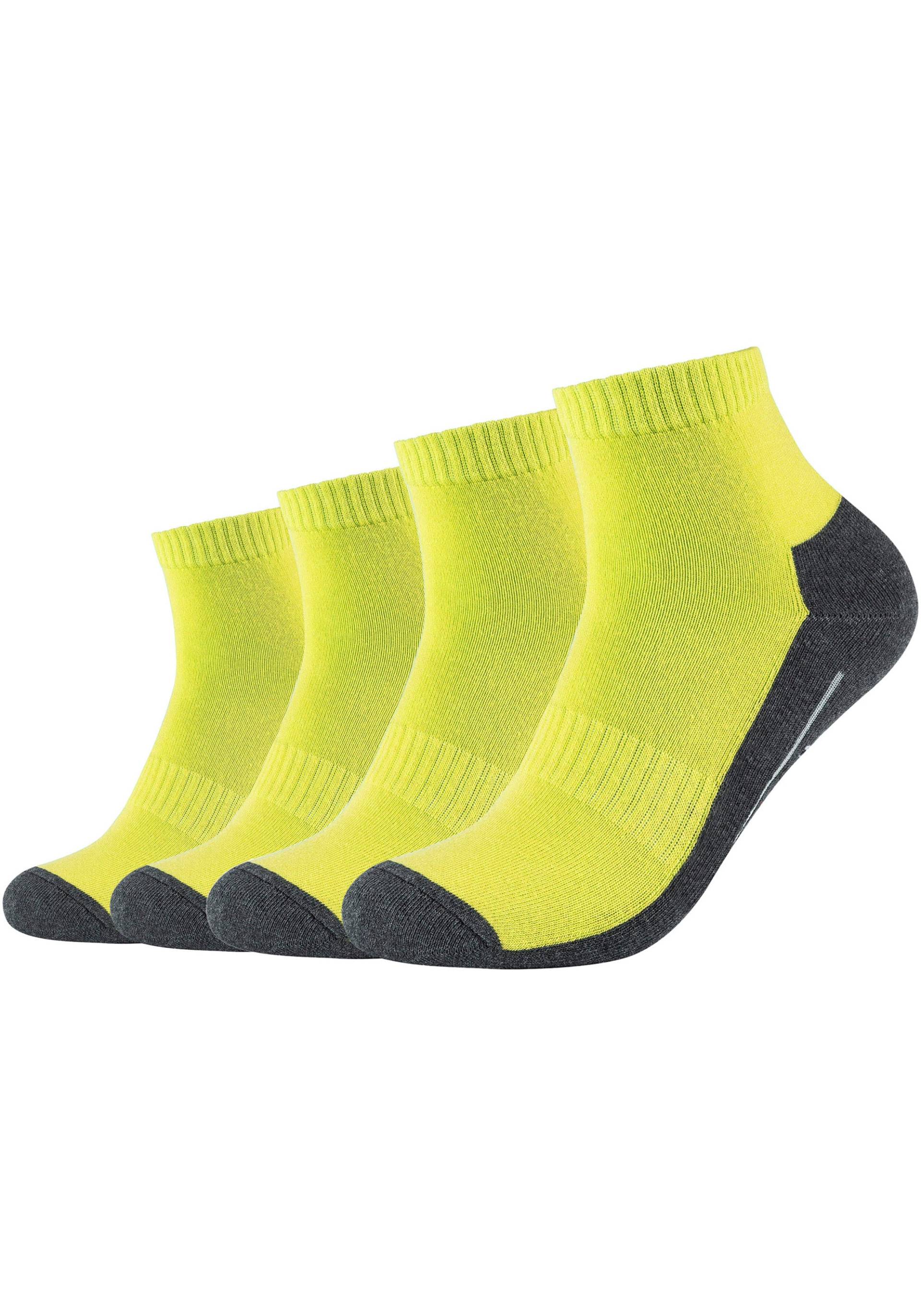 Camano Sportsocken, (4er-Pack), mit entlastender Halbplüschsohle von CAMANO