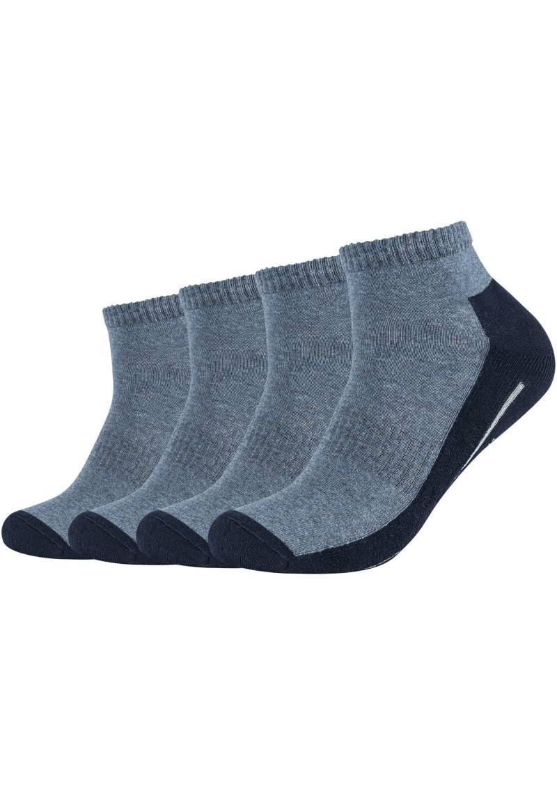 Camano Sportsocken, (4er Pack), mit entlastender Halbplüschsohle von CAMANO