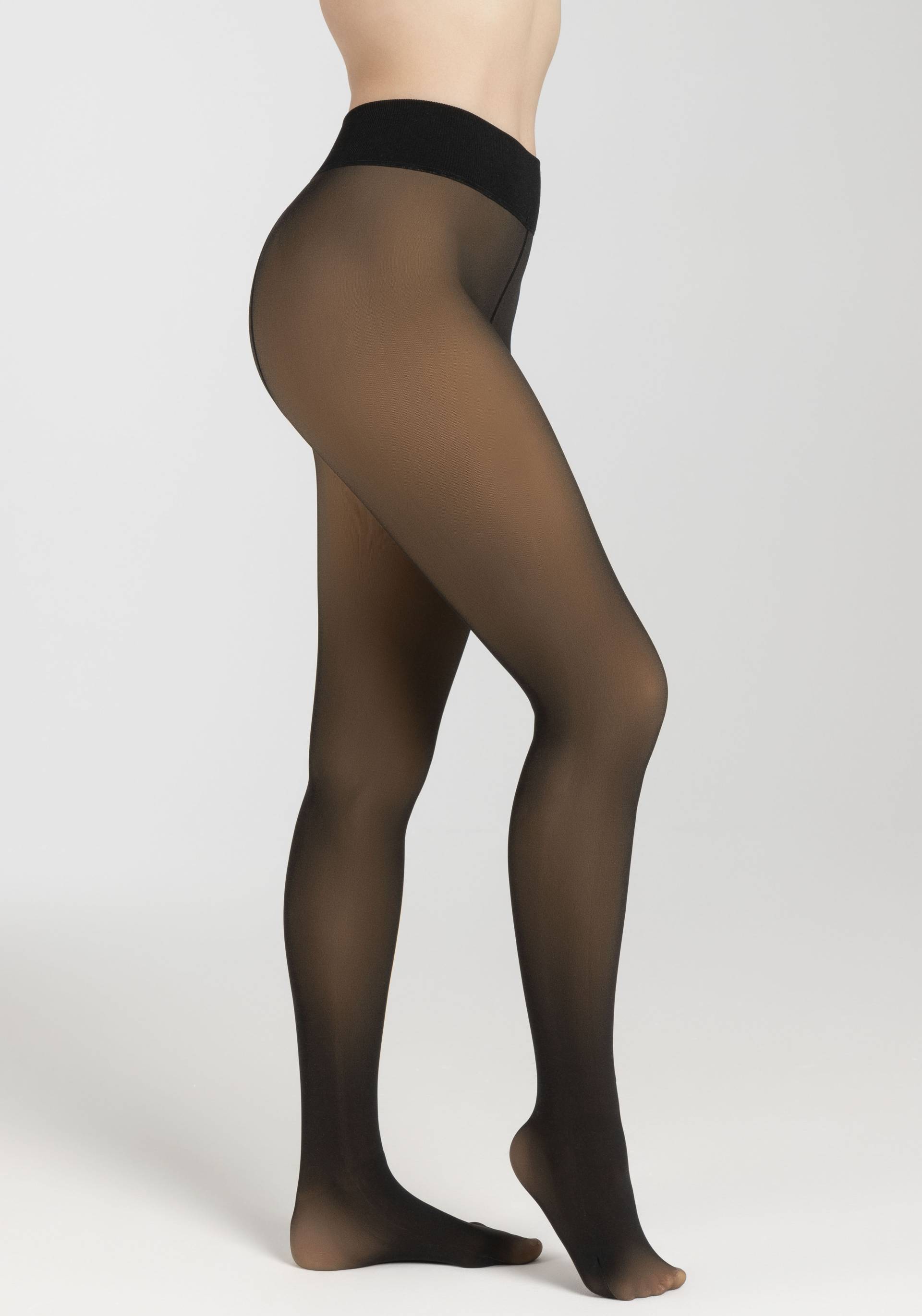 Camano Strumpfhose, (1er Pack), Thermo Warm & Transparent Tights, 120DEN, Komfort-Baumwollzwickel von CAMANO