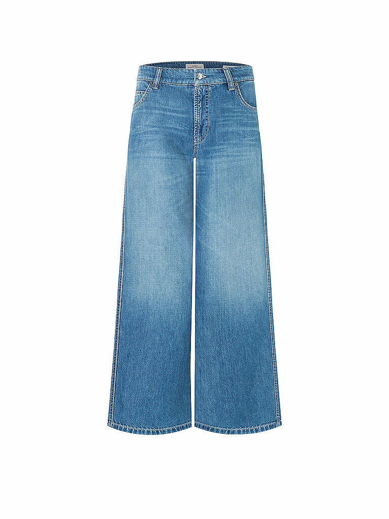 CAMBIO Jeans Flared Fit 7/8 PALAZZO blau | 34/L28 von CAMBIO