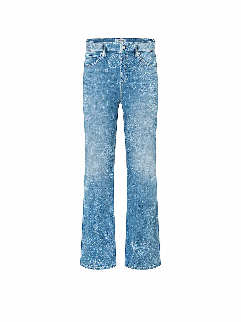 CAMBIO Jeans Flared Fit FABIENNE hellblau | 46/L34 von CAMBIO