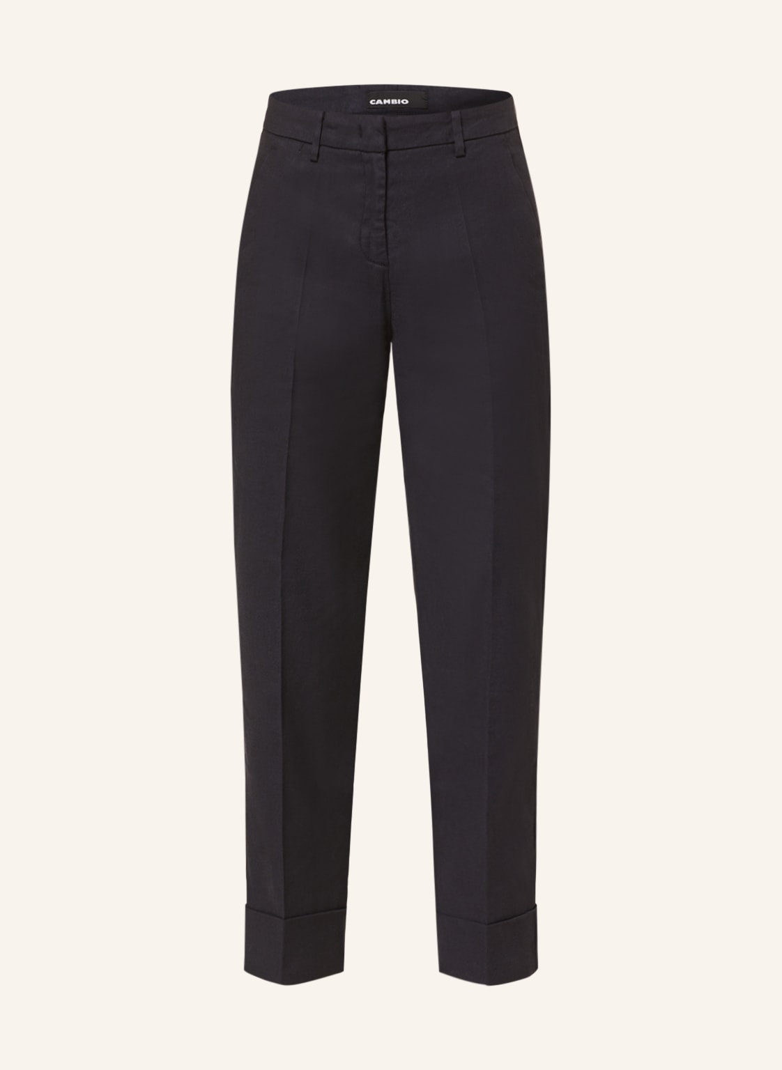 Cambio 7/8-Hose Krystal Mit Leinen blau Cambio 7/8-Hose Krystal Mit Leinen blau von CAMBIO
