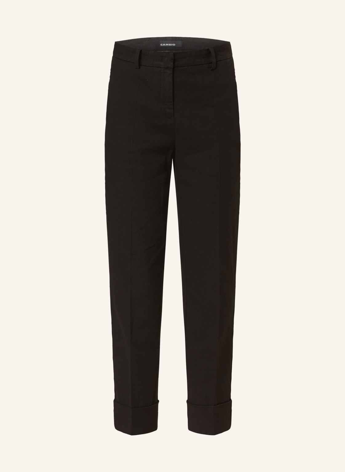 Cambio 7/8-Hose Krystal Mit Leinen schwarz Cambio 7/8-Hose Krystal Mit Leinen schwarz von CAMBIO