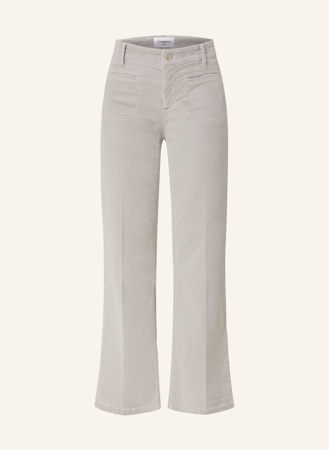 Cambio 7/8-Hose Tess Aus Cord grau Cambio 7/8-Hose Tess Aus Cord grau von CAMBIO