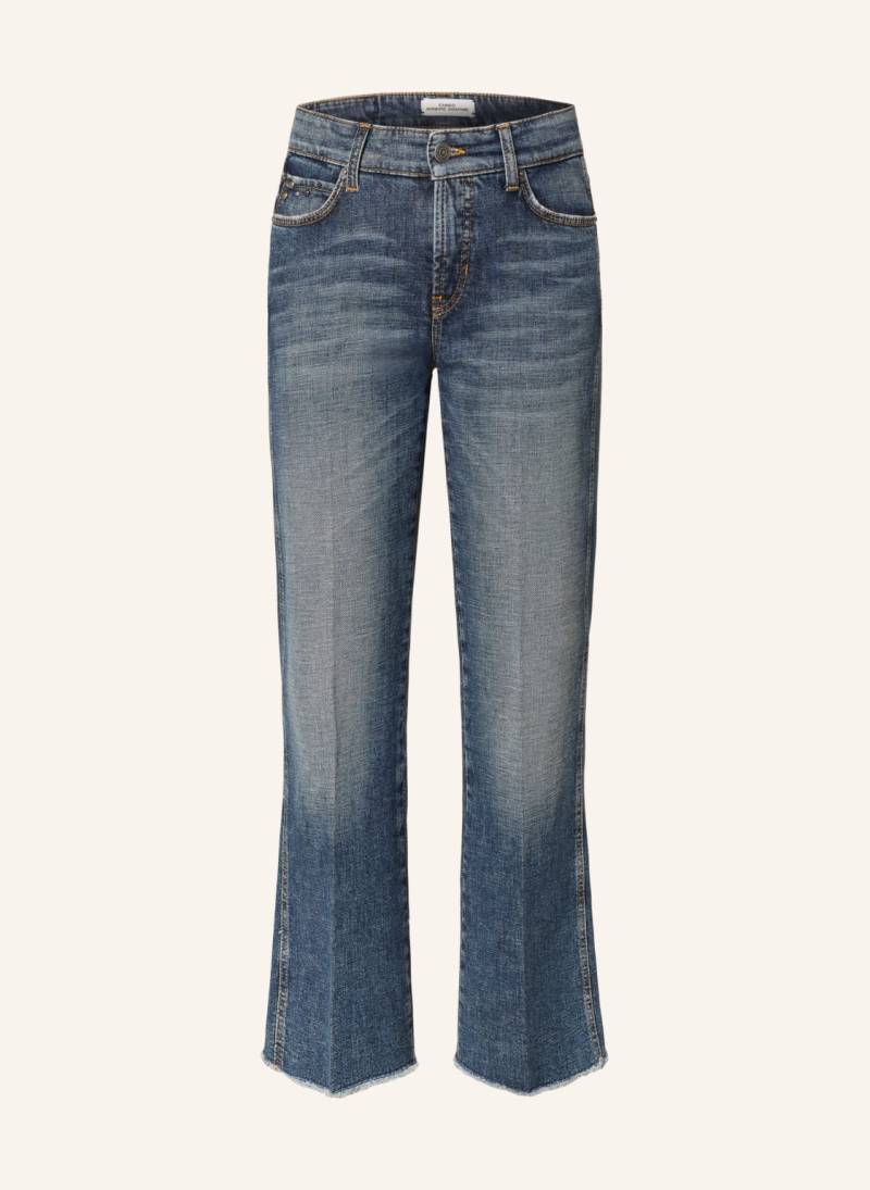 Cambio 7/8-Jeans Francesca Mit Nieten blau von CAMBIO