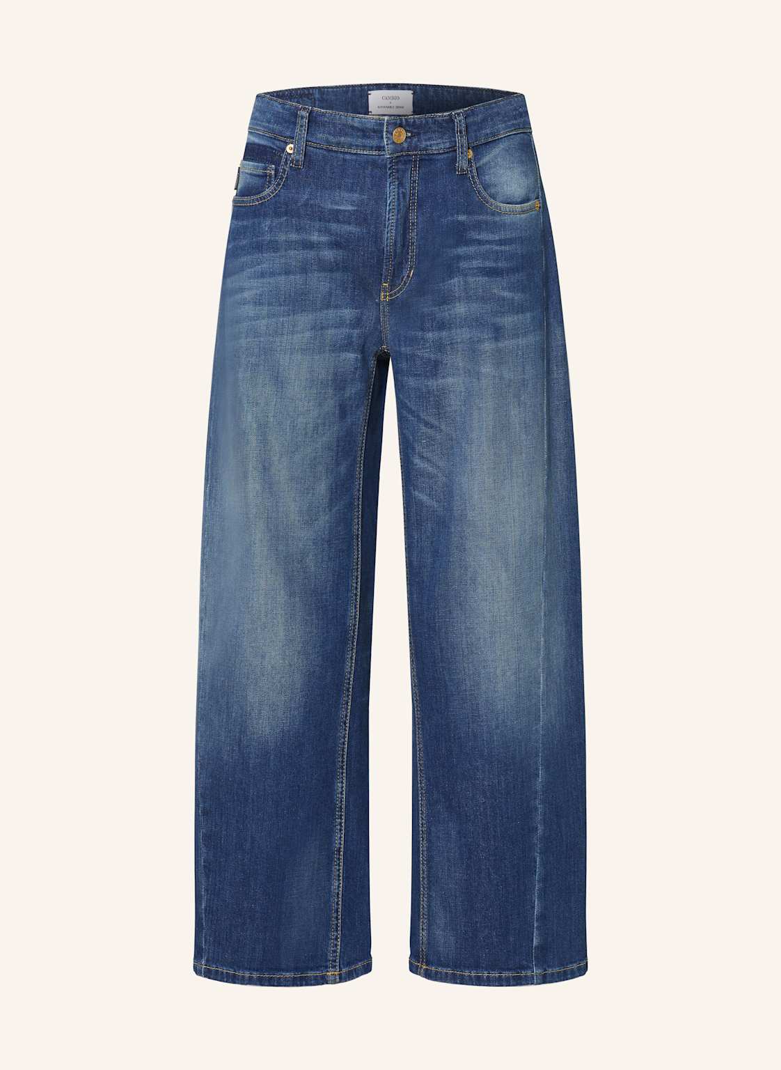 Cambio 7/8-Jeans Oria Mit Nieten blau von CAMBIO