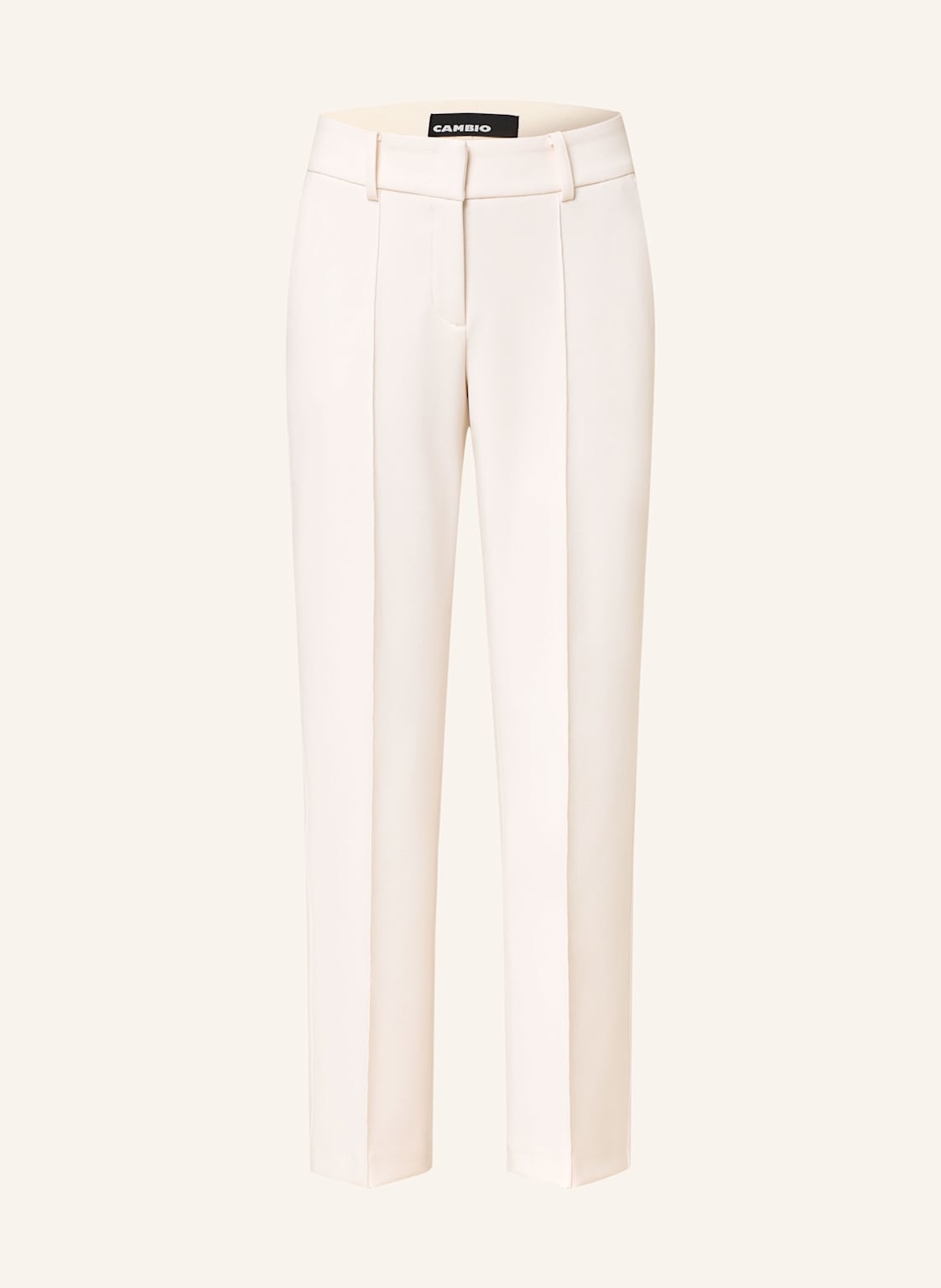 Cambio Bootcut-Hose Farah weiss von CAMBIO