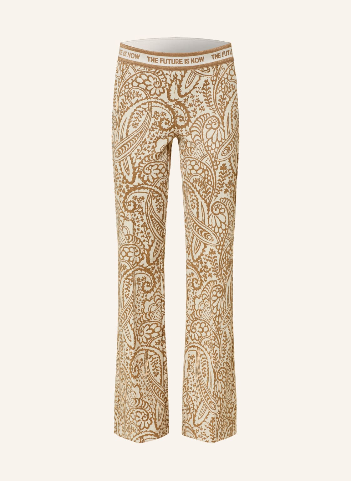 Cambio Bootcut-Hose Francis Mit Glitzergarn gold von CAMBIO