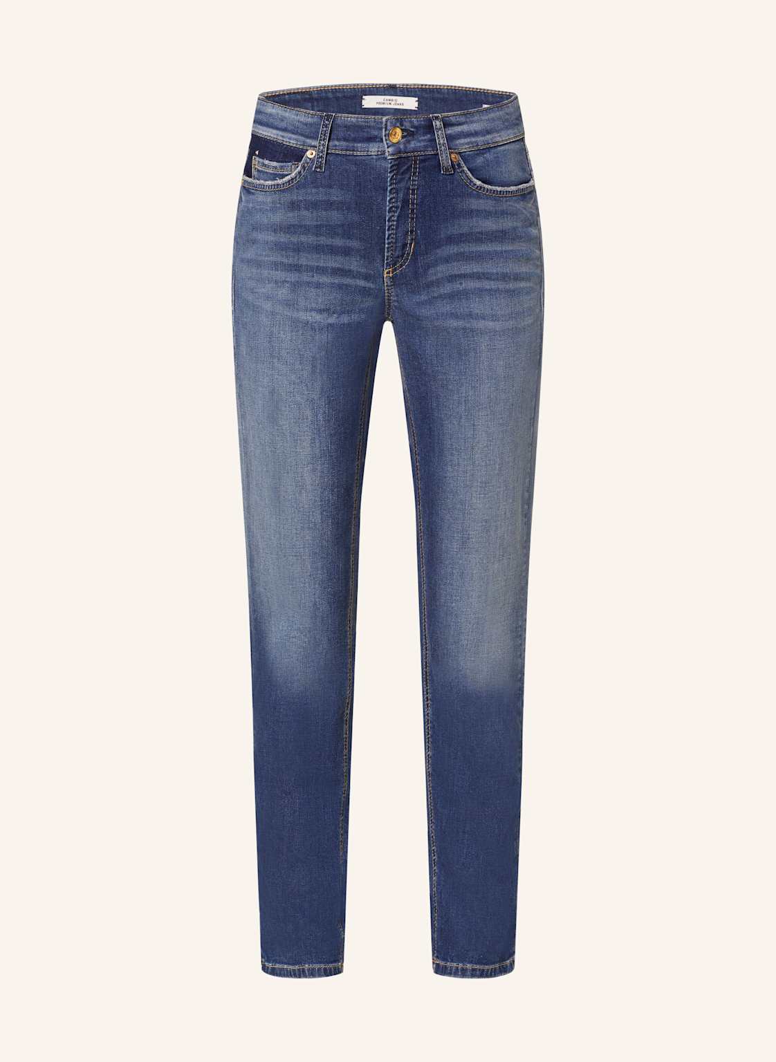 Cambio Bootcut Jeans Francesca Mit Nieten blau von CAMBIO