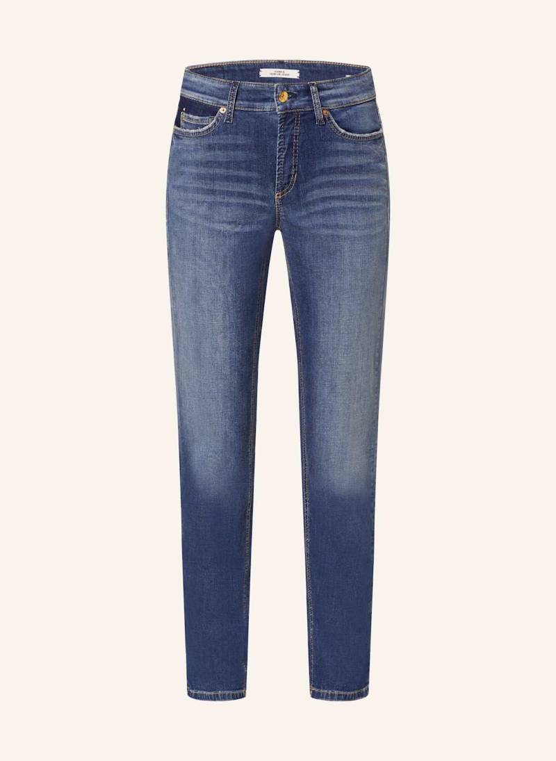 Cambio Bootcut Jeans Francesca Mit Nieten blau von CAMBIO