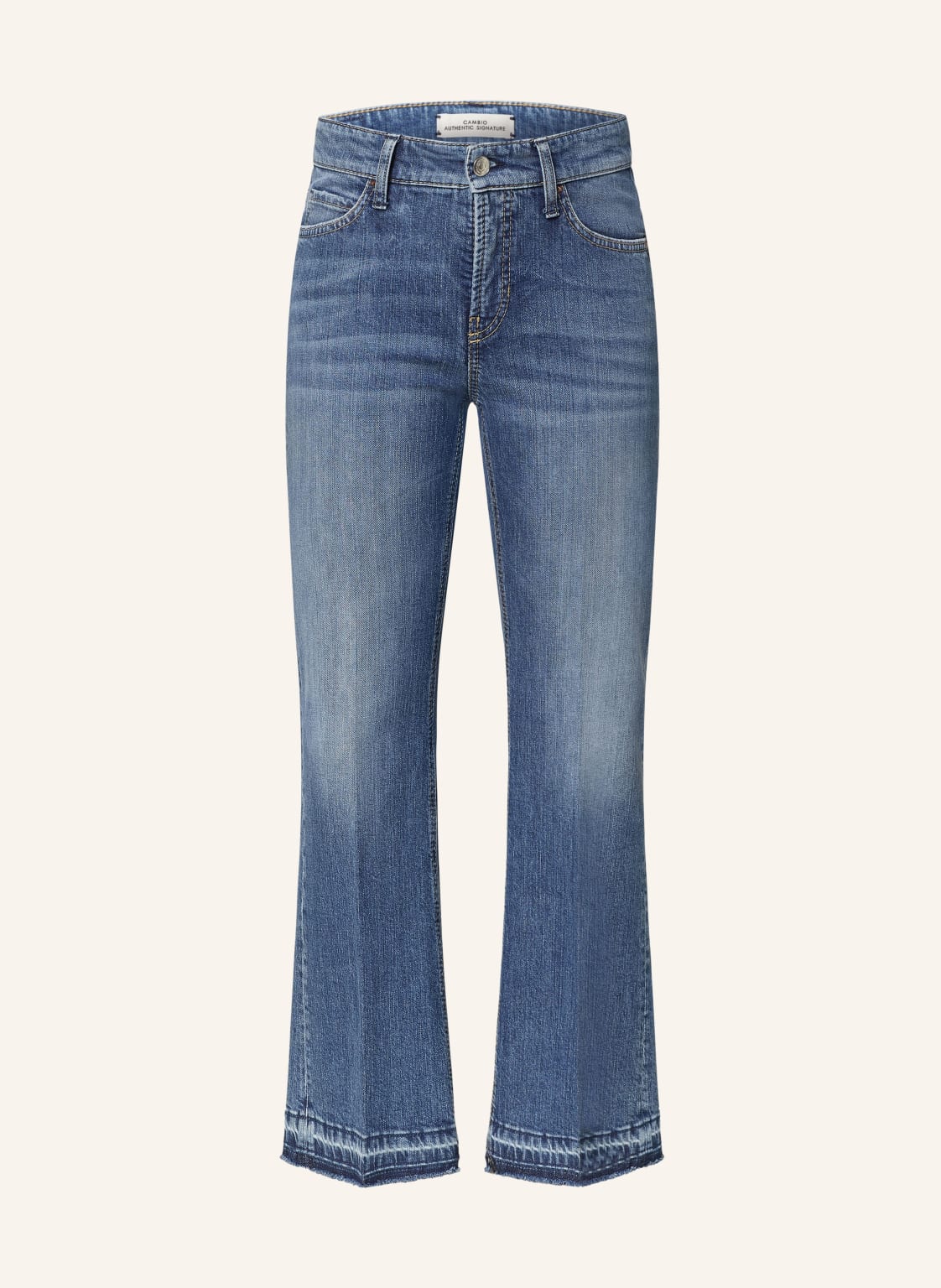 Cambio Bootcut Jeans Francesca blau von CAMBIO