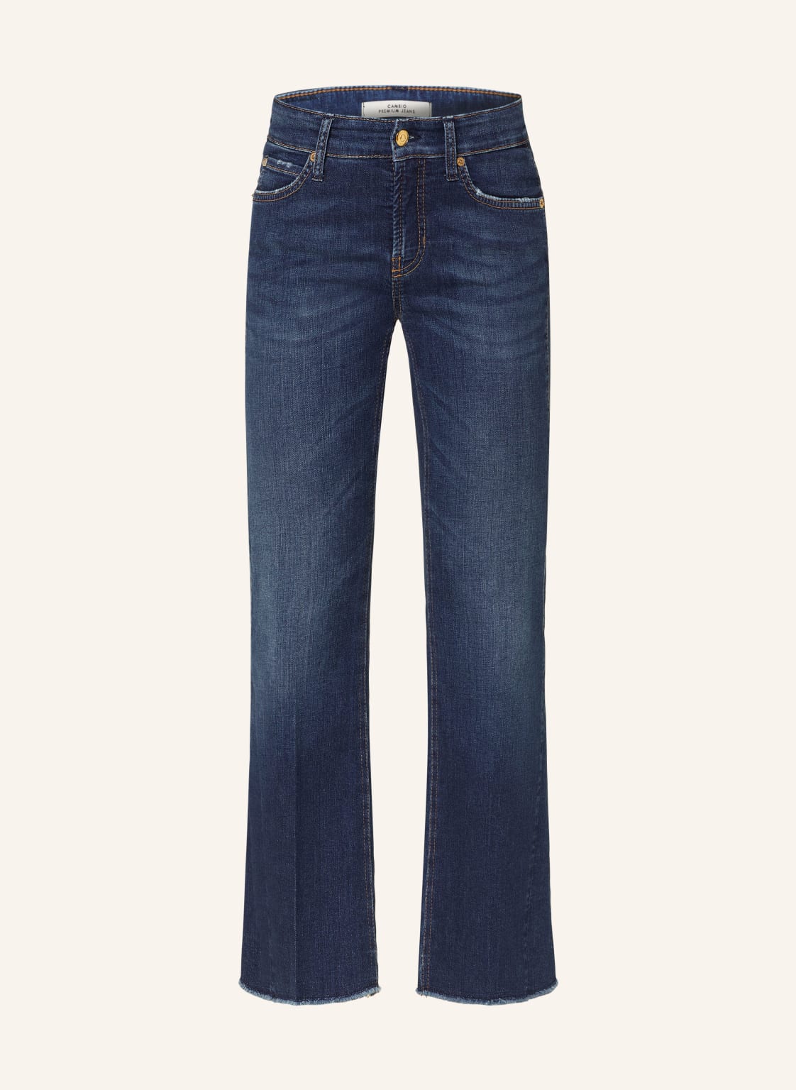 Cambio Bootcut Jeans Francesca blau von CAMBIO