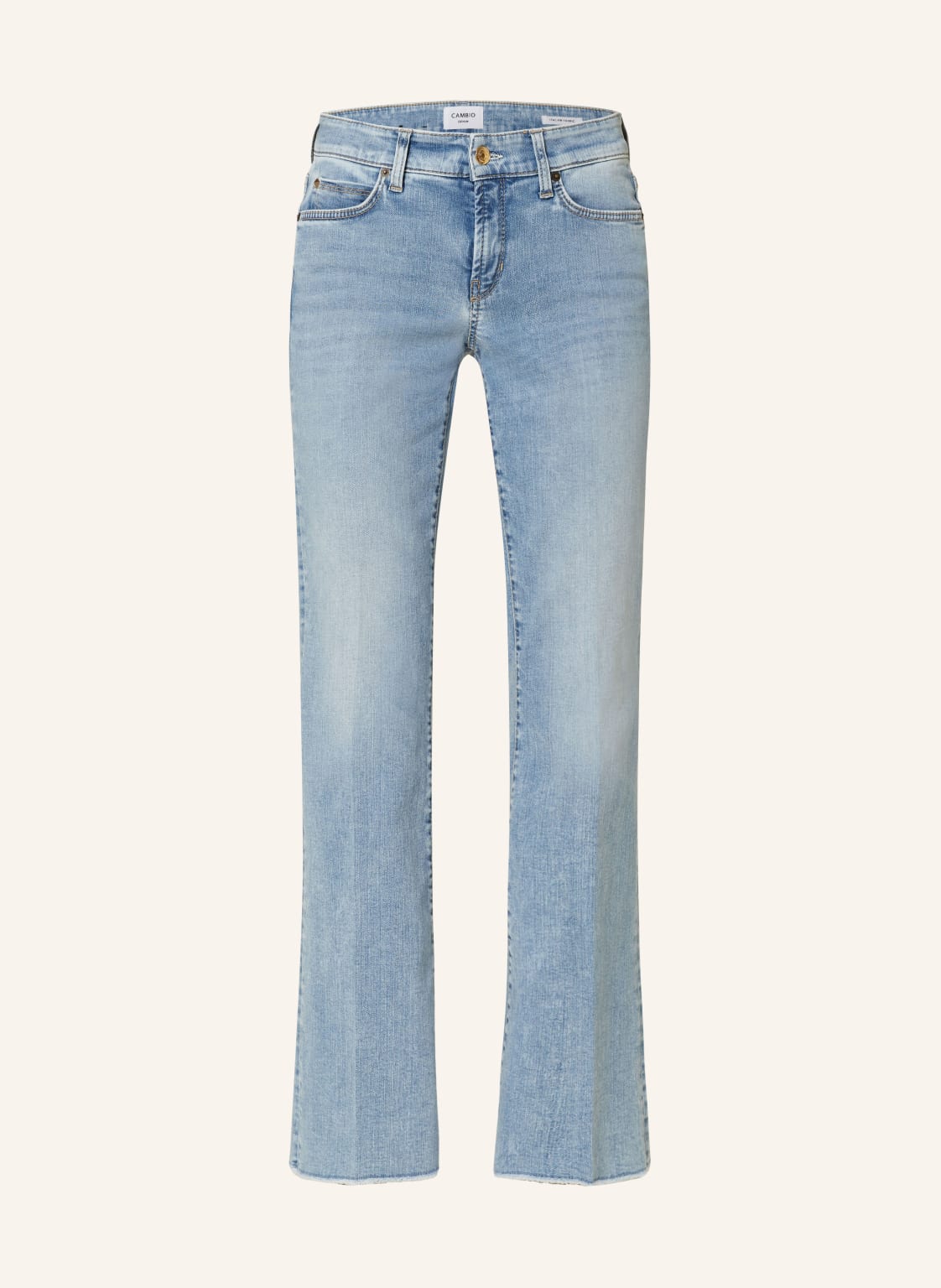 Cambio Bootcut Jeans Paris blau von CAMBIO