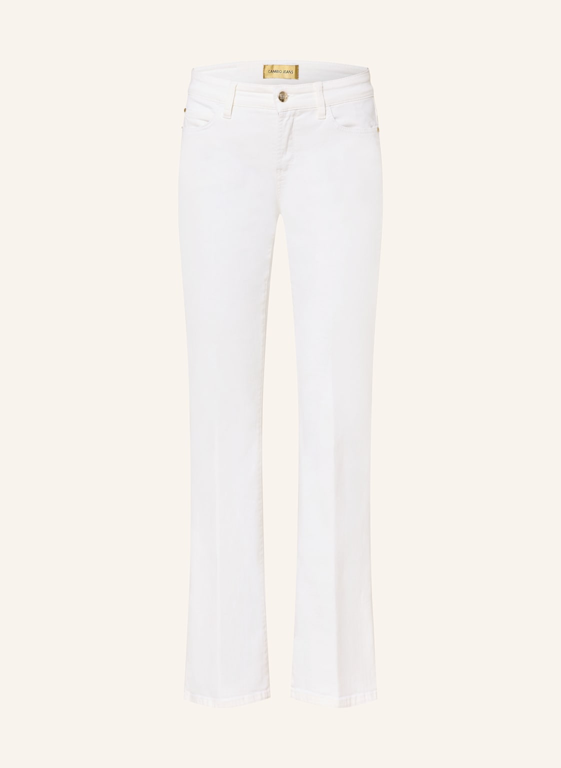 Cambio Bootcut Jeans Paris weiss von CAMBIO