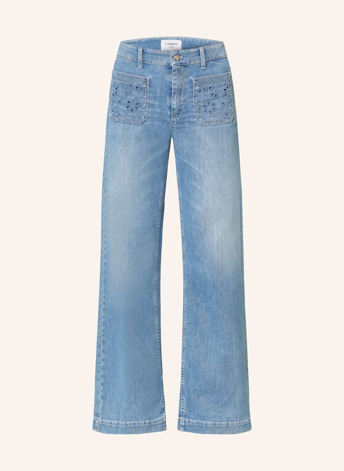 Cambio Flared Jeans Ada blau von CAMBIO