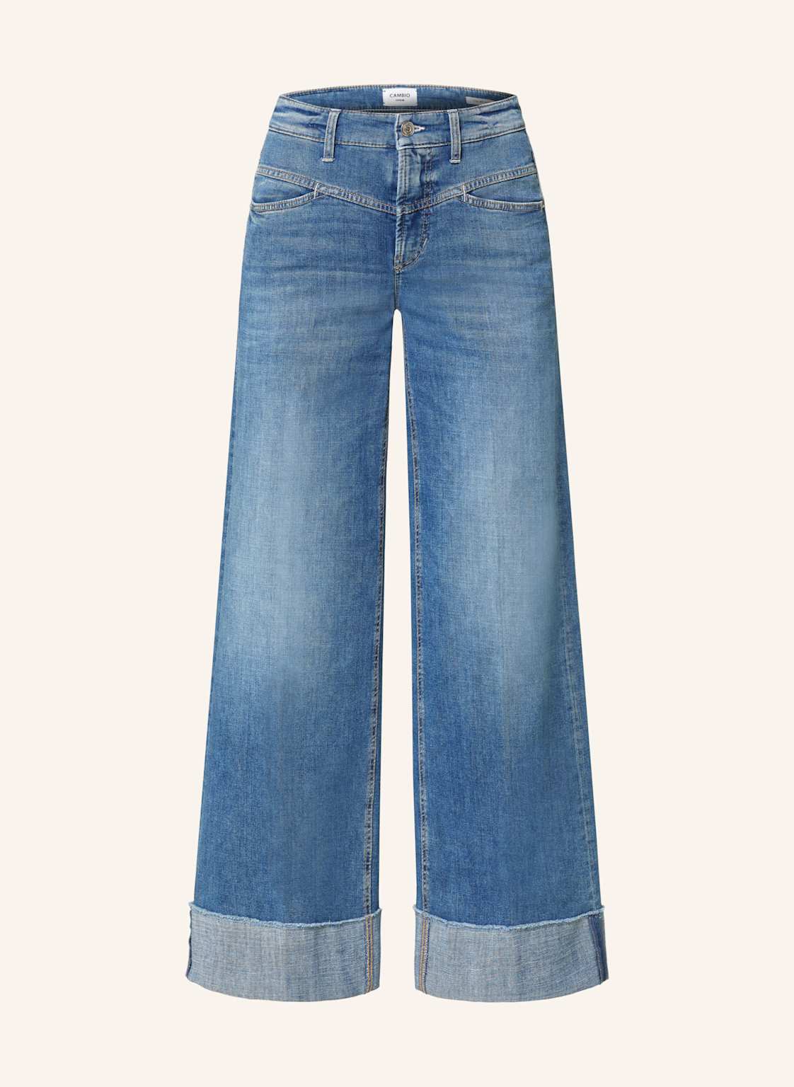 Cambio Flared Jeans Antonia blau von CAMBIO