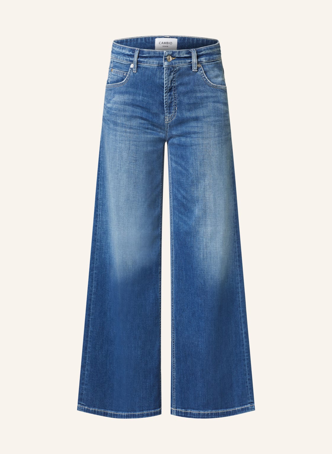 Cambio Flared Jeans Palazzo blau von CAMBIO