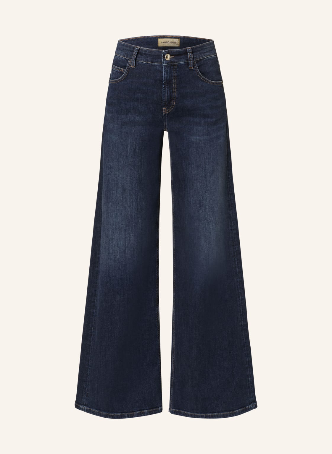 Cambio Flared Jeans Palazzo blau von CAMBIO