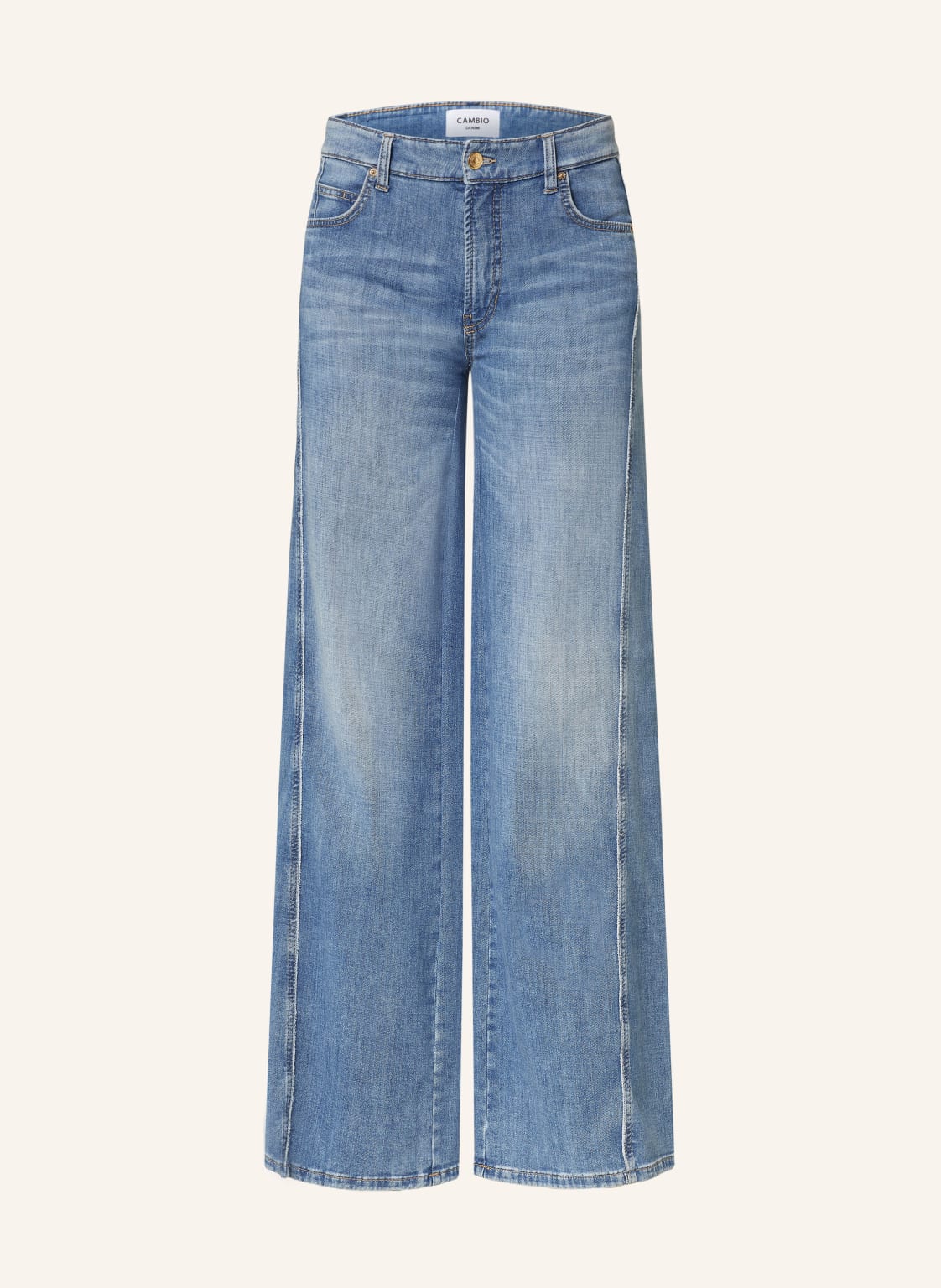 Cambio Flared Jeans Palazzo blau von CAMBIO