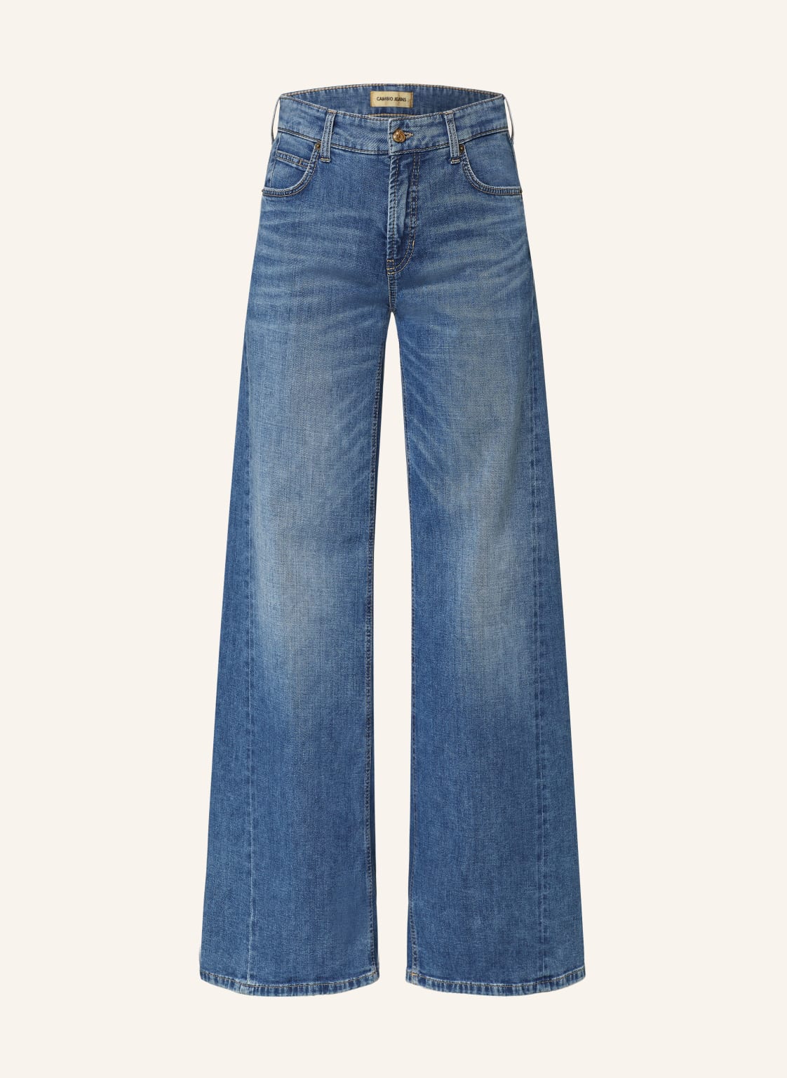 Cambio Flared Jeans Palazzo blau von CAMBIO