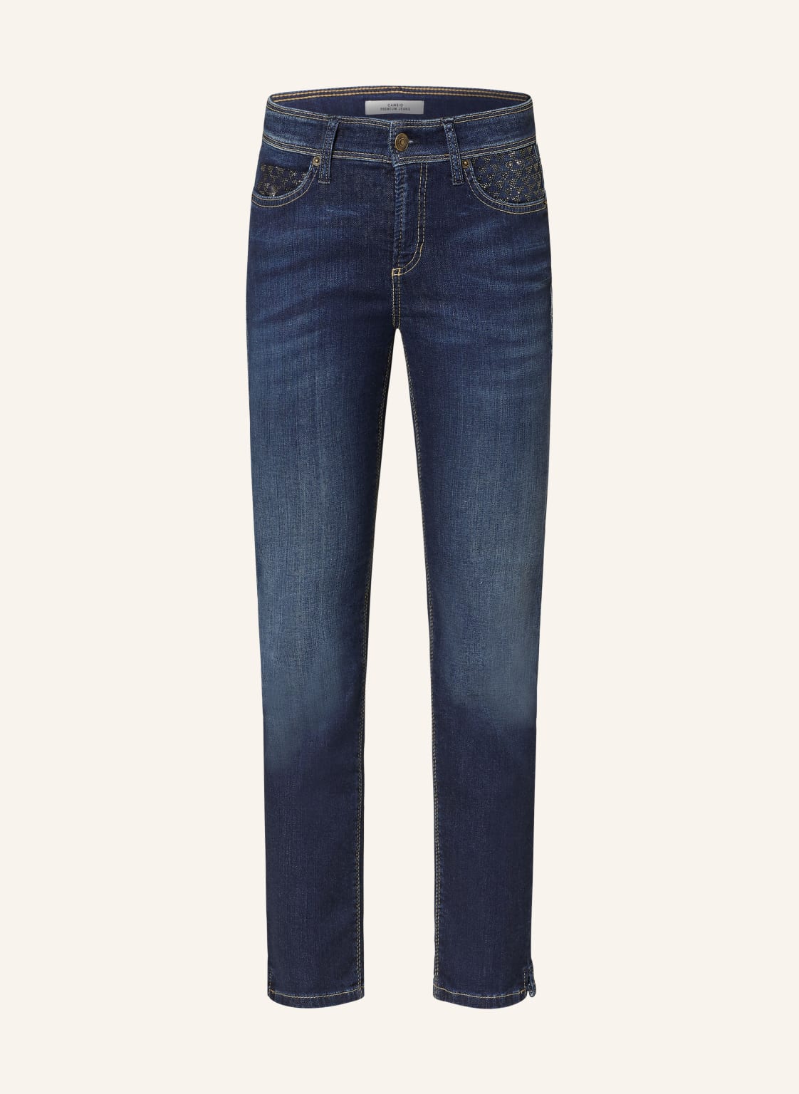 Cambio Jeans Piper Mit Schmucksteinen blau von CAMBIO