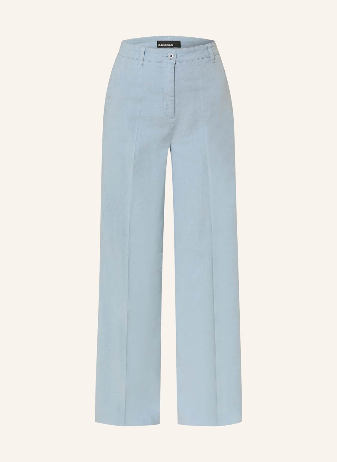Cambio Marlenehose Adrienne Mit Leinen blau Cambio Marlenehose Adrienne Mit Leinen blau von CAMBIO