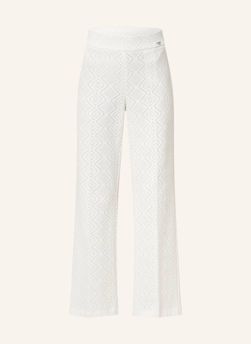 Cambio Spitzenhose Faith weiss von CAMBIO