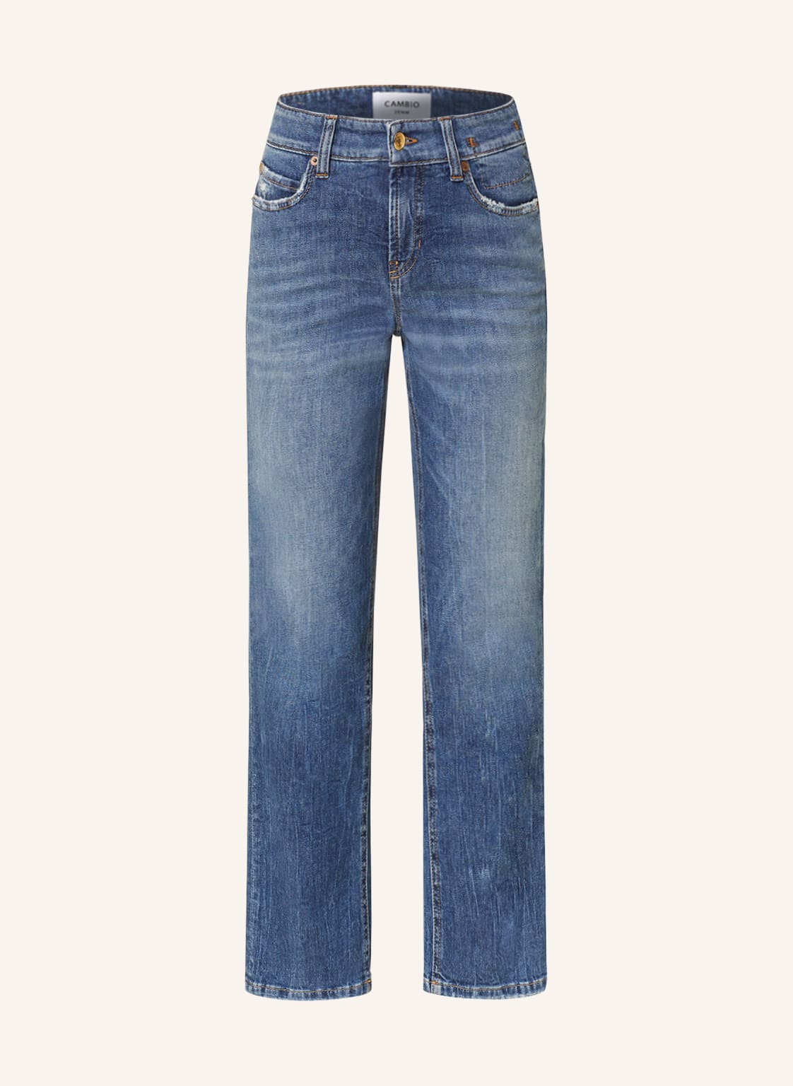 Cambio Straight Jeans Paris blau von CAMBIO