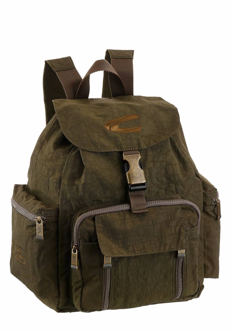 camel active Rucksack »Journey«, aus leichtem robusten Nylon, funktional perfekt für alle Lebenslagen von camel active