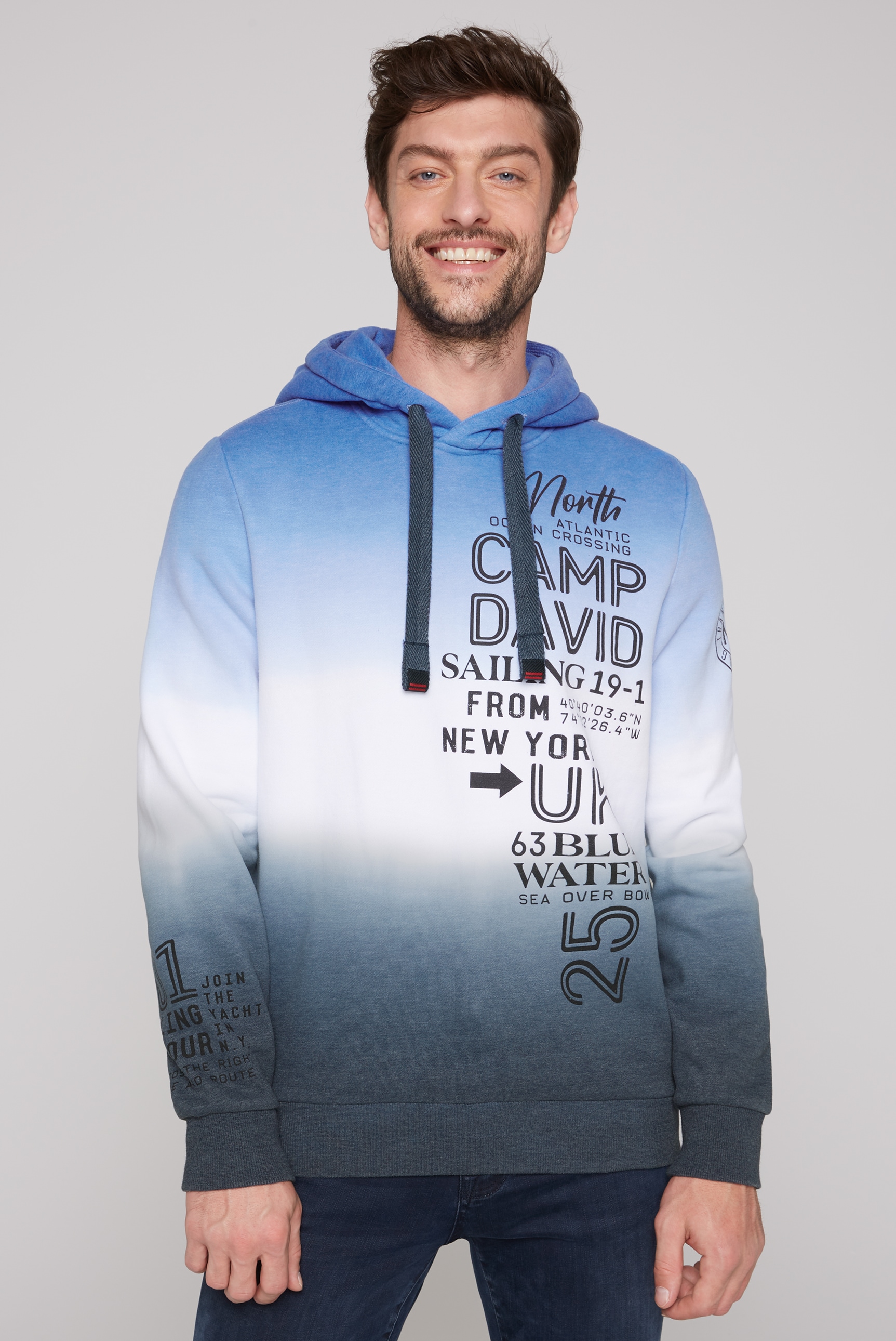 CAMP DAVID Hoodie, mit Kordelzug in der Kapuze von CAMP DAVID