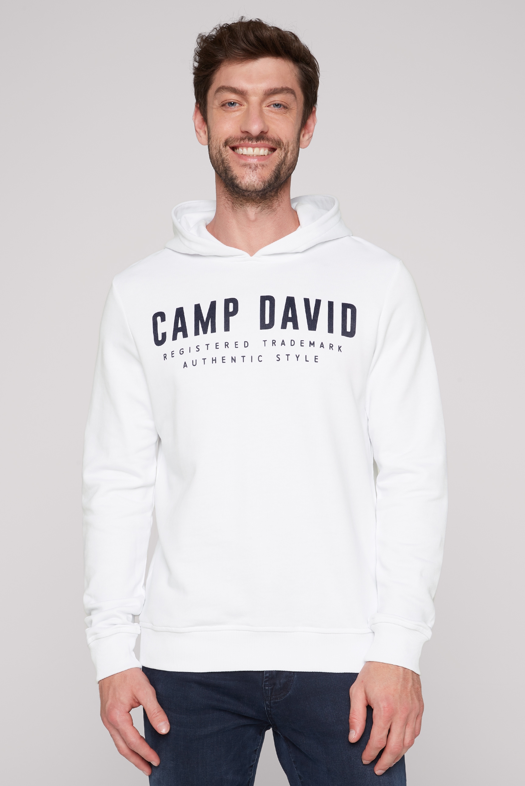 CAMP DAVID Kapuzensweatshirt, mit Logo-Print von CAMP DAVID