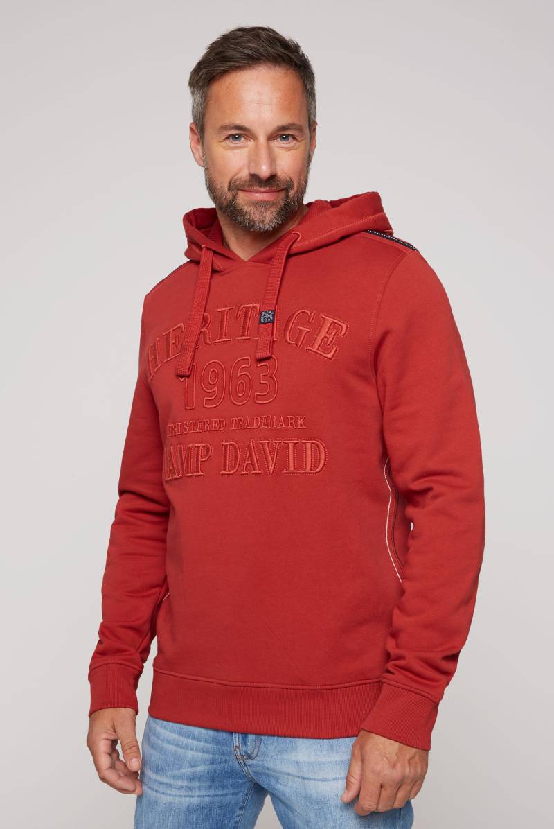 CAMP DAVID Kapuzensweatshirt, mit Logostickereien von CAMP DAVID