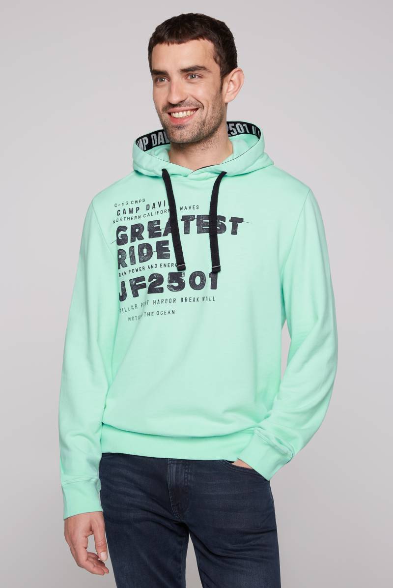 CAMP DAVID Kapuzensweatshirt, mit kontrastreichem Print von CAMP DAVID