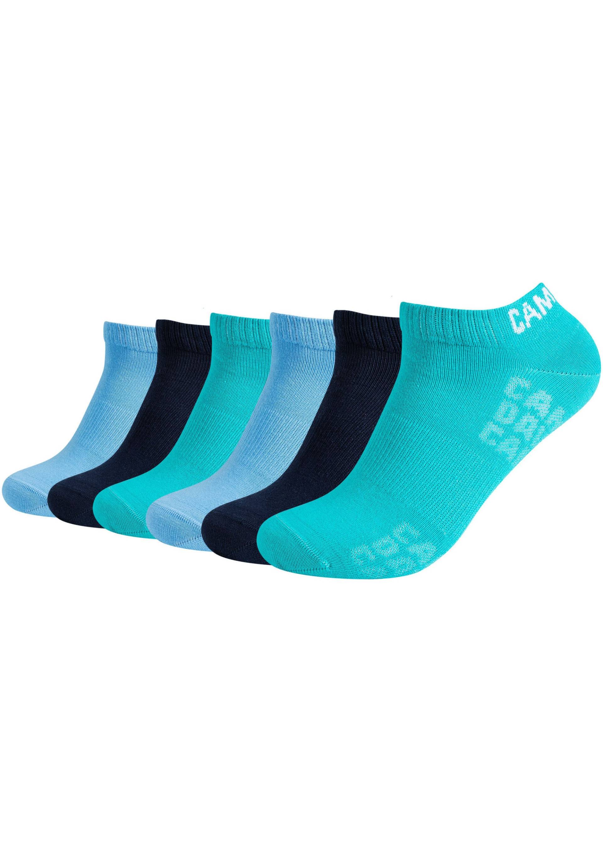CAMP DAVID Kurzsocken »mesh ventilation«, (6er Pack), mit dezentem Markenlogo von CAMP DAVID