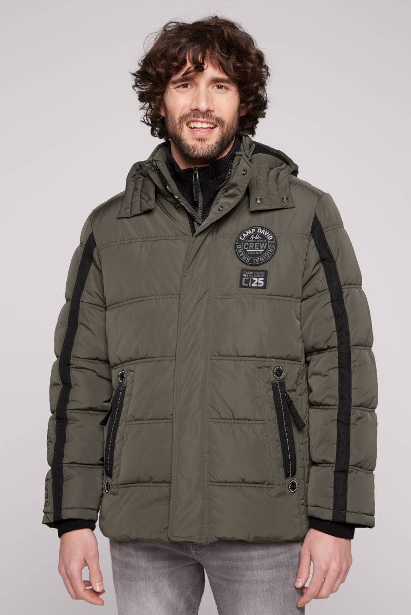 CAMP DAVID Outdoorjacke, mit Kapuze, mit Windbreaker-Bündchen im Ärmel von CAMP DAVID